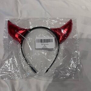 Nasty Gal Shiny Red Devil Horns Headband